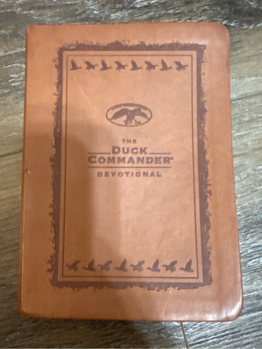 The Duck Commander Devotional Journal - Brown Faux-Leather